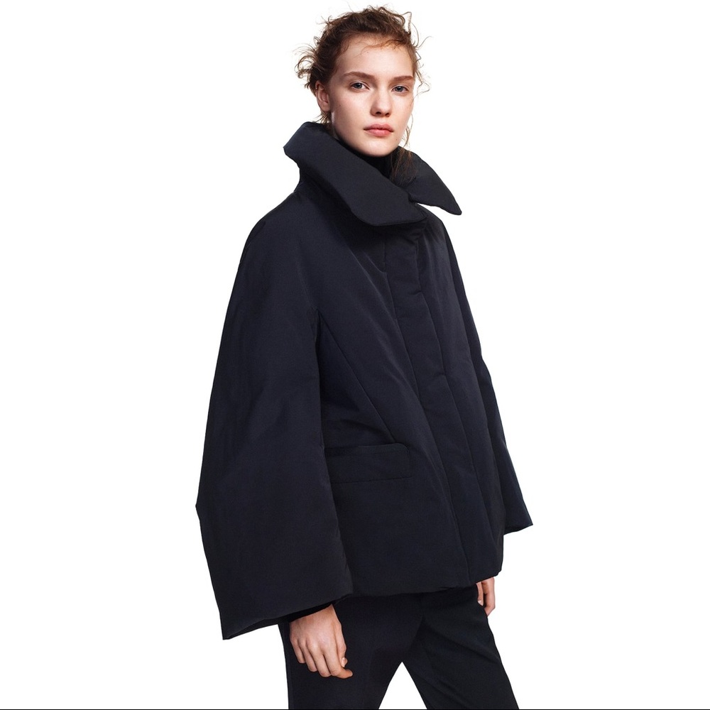 NWT Uniqlo +J Jil Sander Hybrid Down jacket Navy S